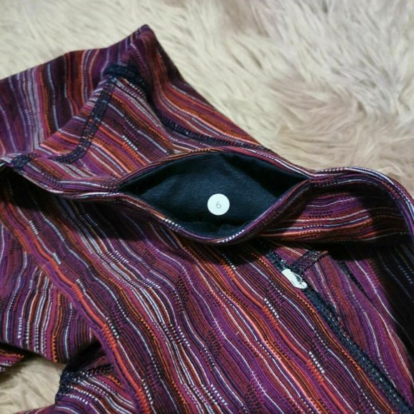 Lululemon Wunder Under Pant Space Dye Twist Size 6 - Picture 7 of 8